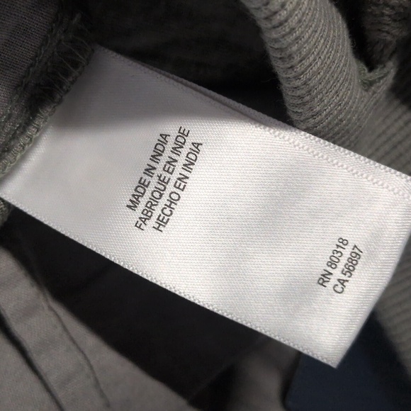 Lucky Brand Linen Blend Camouflage Jogger Pants Size Large NWT - Picture 9 of 9